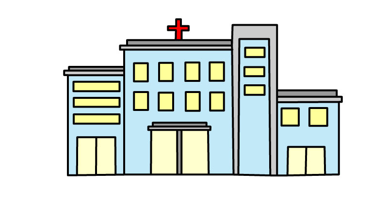 医院怎么画 医院的画法