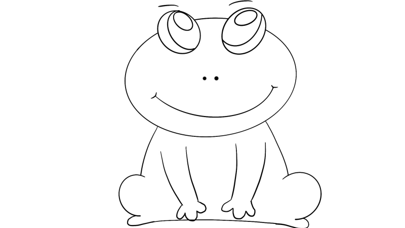 可爱的青蛙简笔画 可爱的青蛙简笔画怎么画