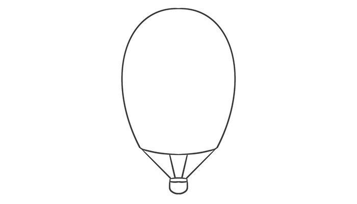 氢气球简笔画儿童图片
