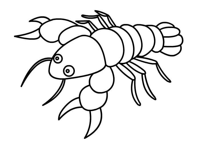 虾怎么画 虾怎么画简单又漂亮 虾怎么画儿童画 虾怎么画简笔画图片