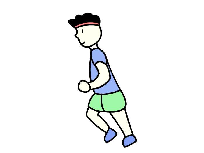跑步的人怎么画 跑步的人简笔画 侧面跑步的人怎么画-养娃家