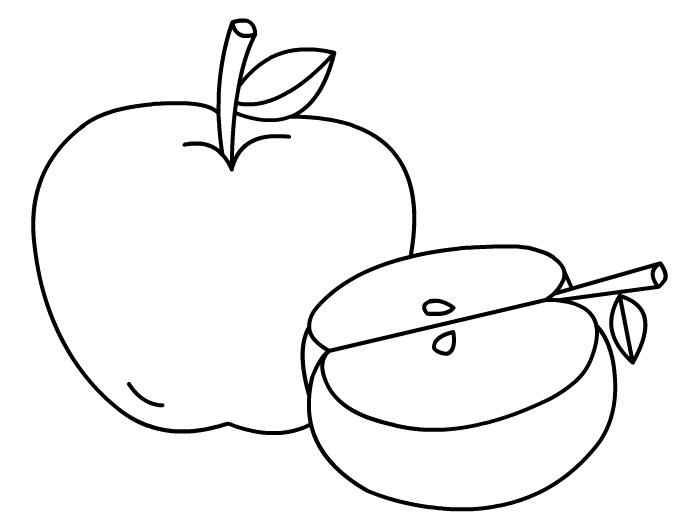 苹果简笔画 苹果怎么画