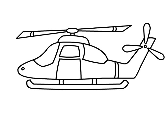 武装直升机怎么画 武装直升机的画法 